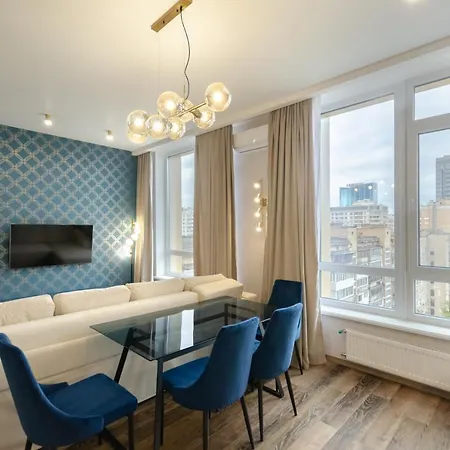 Petrovdom In Luxury Apartments At 68 Zhylyanska Street,38 Perlyna Kyiv Exterior photo